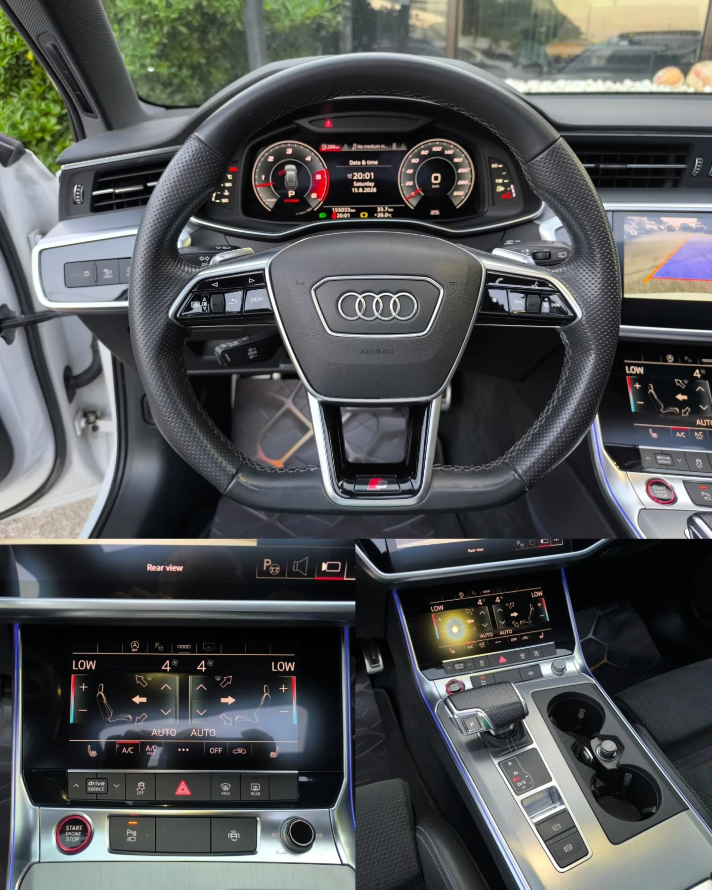 Audi S6 3.0TDI BITURBO ПАНОРАМА ГЕРМАНИЯ , снимка 12 - Автомобили и джипове - 55675403