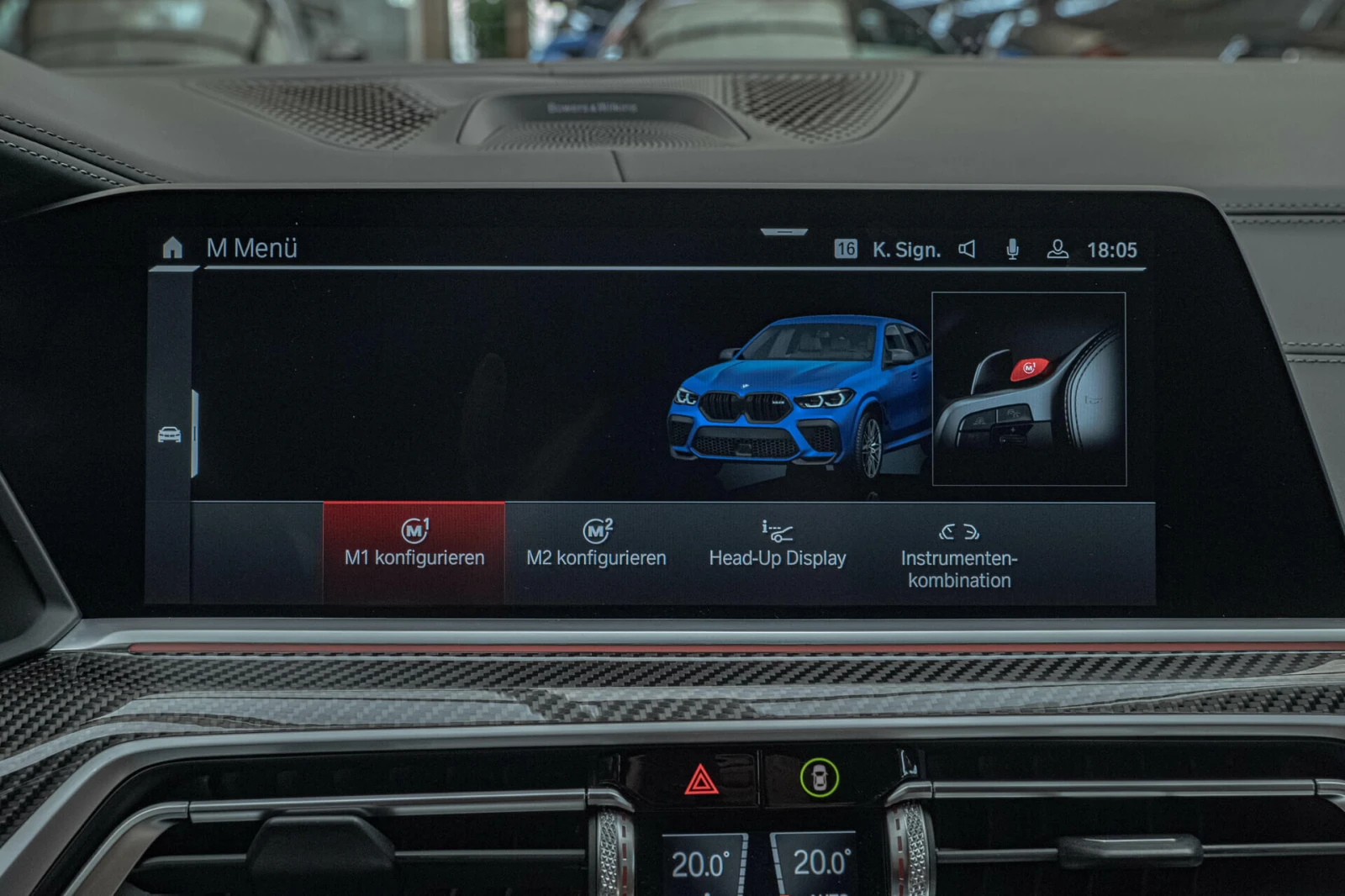 BMW X6 M Competition/Bowers & Wilkins/Carbon/Обдухване/Ка, снимка 15 - Автомобили и джипове - 54602583