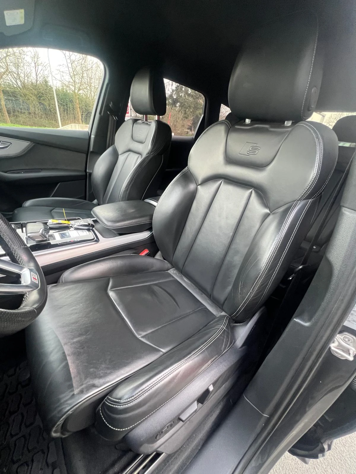 Audi Q7 55 TFSIe S Line Quattro Hybrid HeadUp Navi , снимка 15 - Автомобили и джипове - 56158750