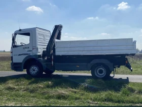 Mercedes-Benz 1217 Самосвал със кран , снимка 4