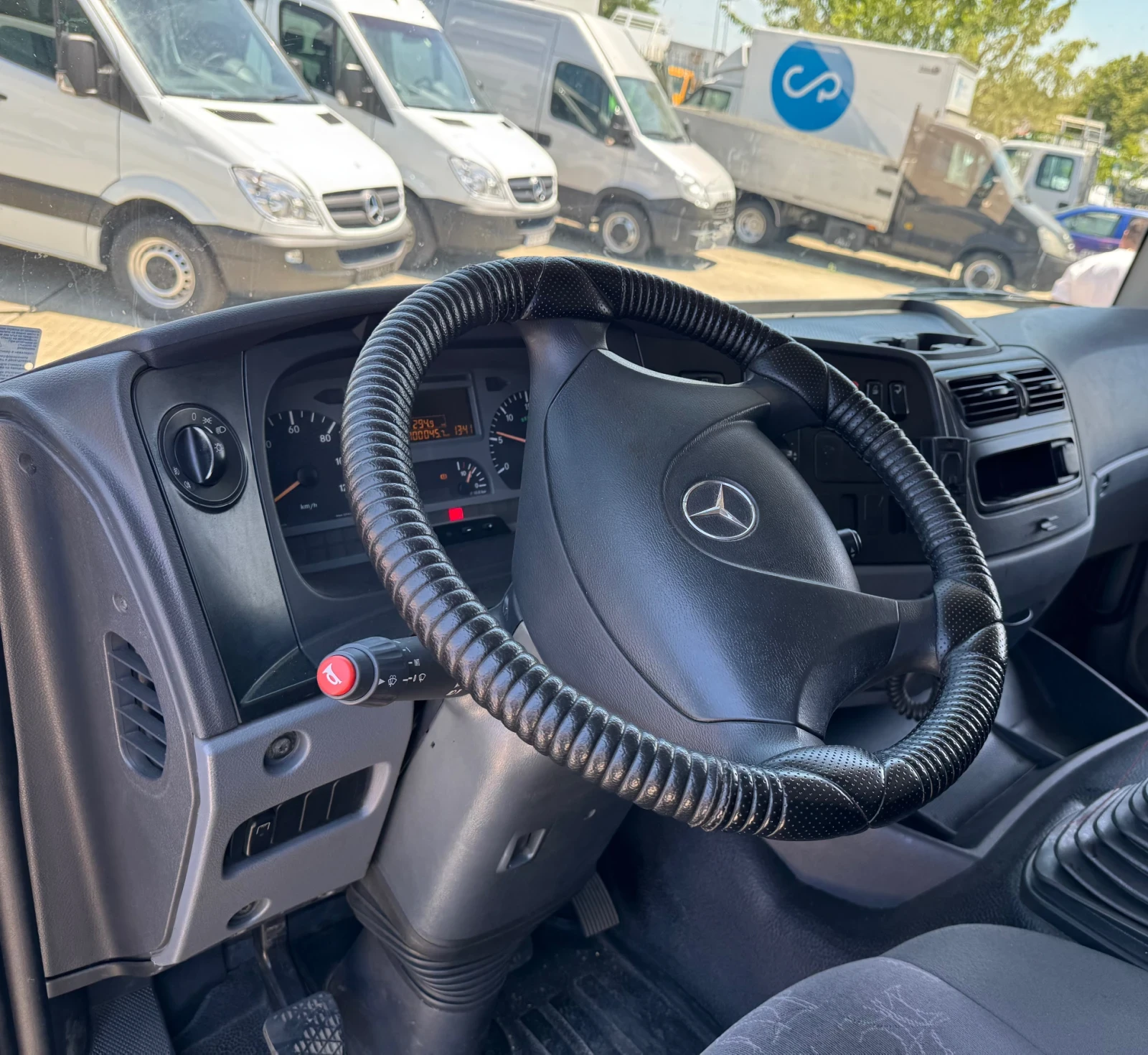Mercedes-Benz Atego 1228* Тристранна щора* Падащ борд - изображение 3