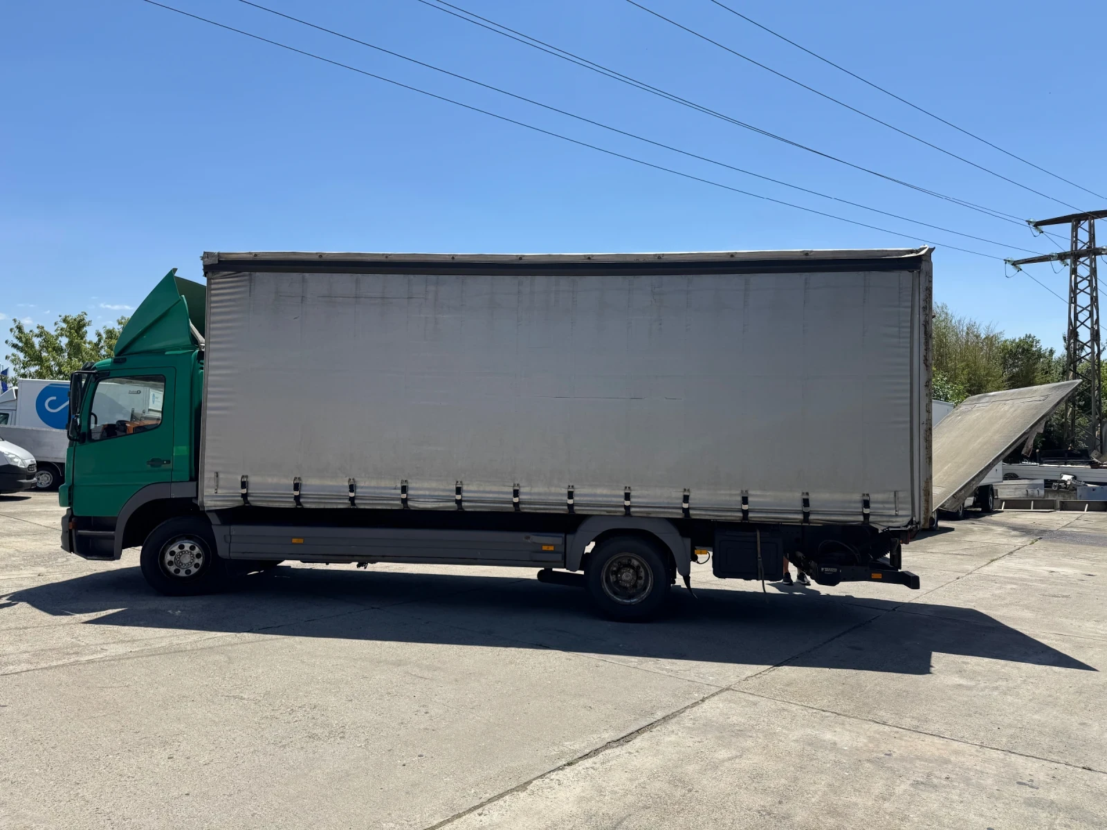 Mercedes-Benz Atego 1228* Тристранна щора* Падащ борд - изображение 6