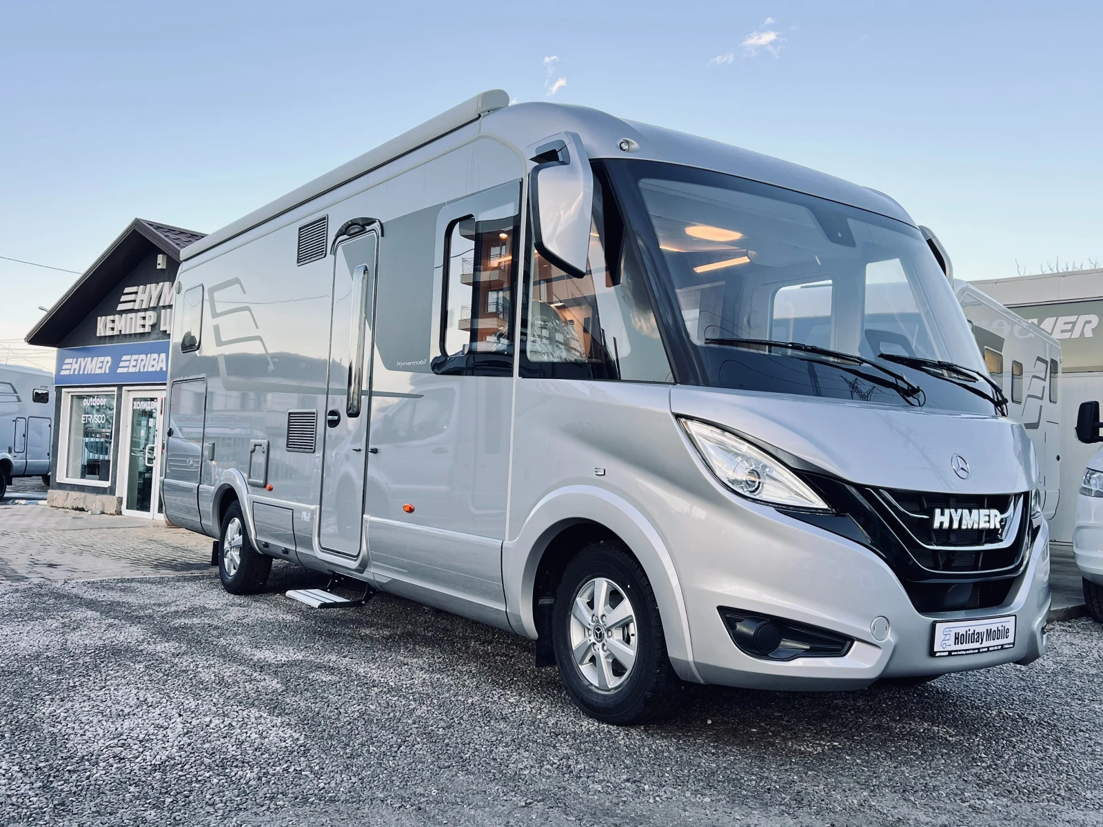 Кемпер HYMER / ERIBA BМL I 780, 5 местен SLS-шаси  КЛИМАТИК ALDE , снимка 1