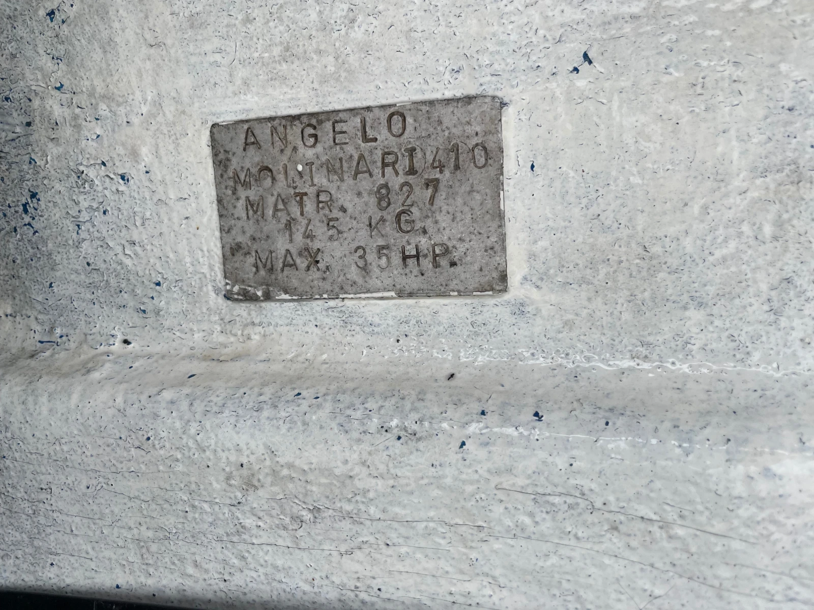 Лодка Angelo Molinari  410 MATR 827, снимка 8 - Воден транспорт - 54170966