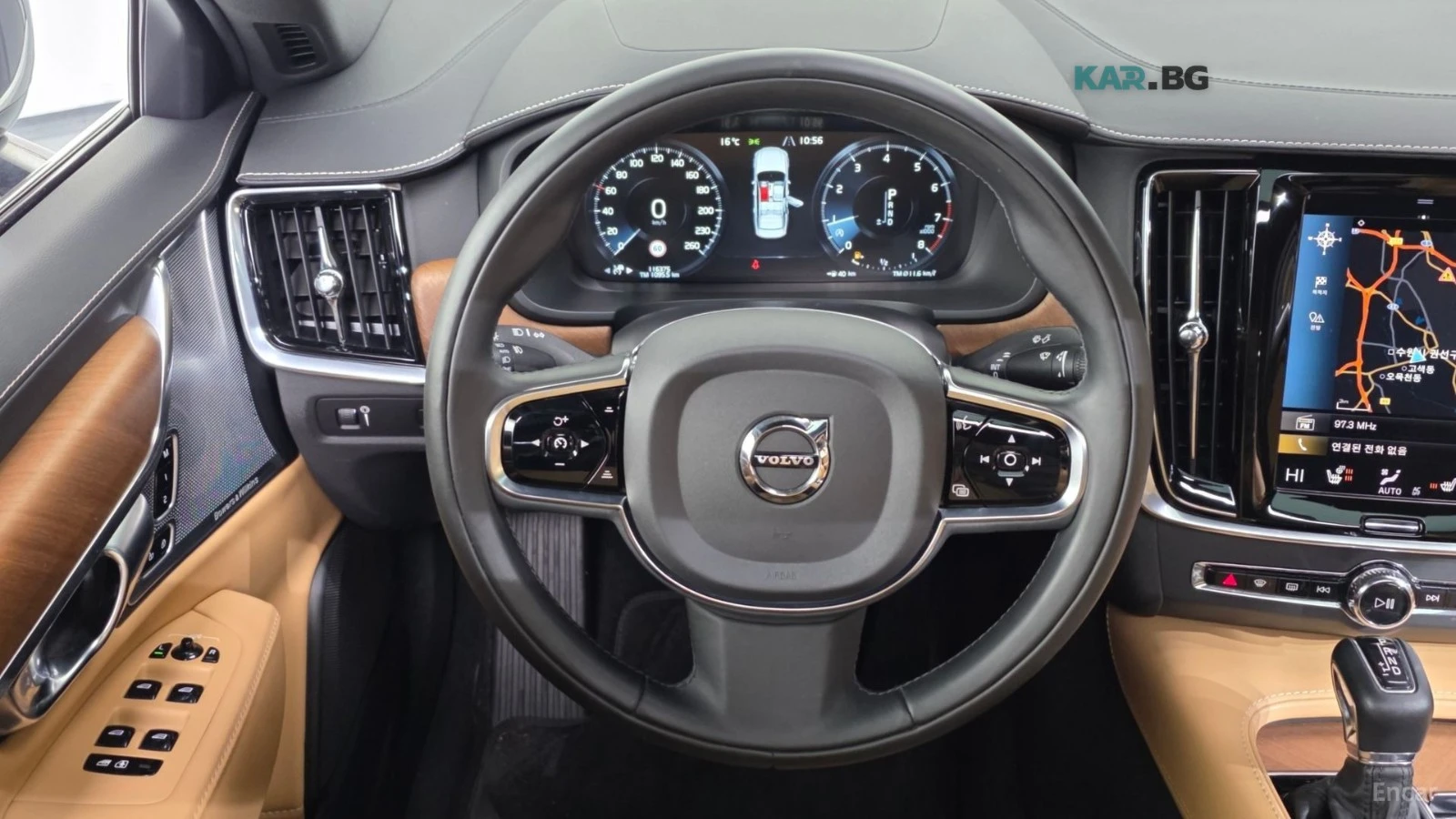 Volvo S90 T5 Inscription* КОЖА* ОБДУХВ* ПАНО* НАВИ* HUD, снимка 11 - Автомобили и джипове - 55413319