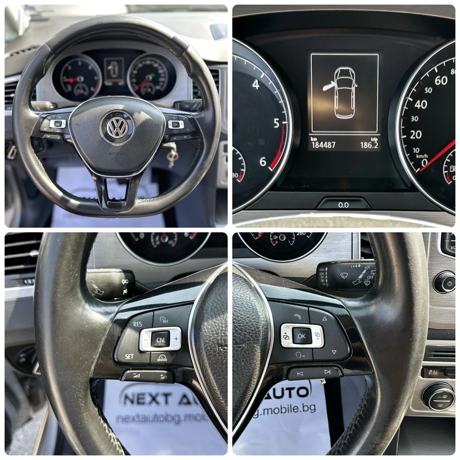 VW Golf Plus SPORTSVAN 1.6TDI 110HP DSG NAVI EURO6, снимка 13 - Автомобили и джипове - 55434627