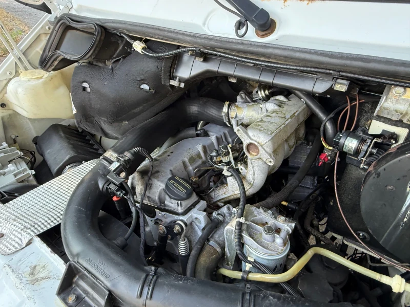 Mercedes-Benz Sprinter 412 2.9 TDI ПАДАЩ БОРД РАБОТЕЩ КЛИМАТИК, снимка 8 - Бусове и автобуси - 52217493