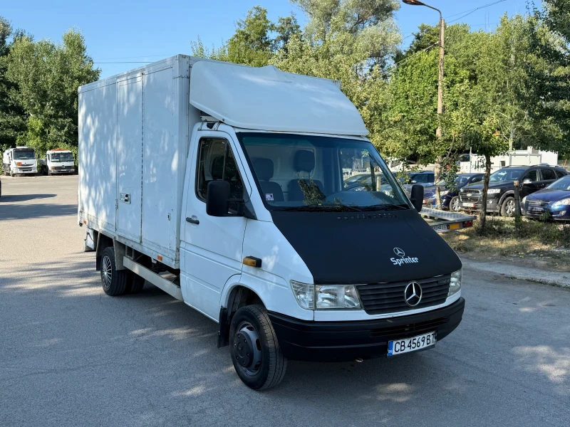 Mercedes-Benz Sprinter 412 2.9 TDI ПАДАЩ БОРД РАБОТЕЩ КЛИМАТИК, снимка 3 - Бусове и автобуси - 52217493