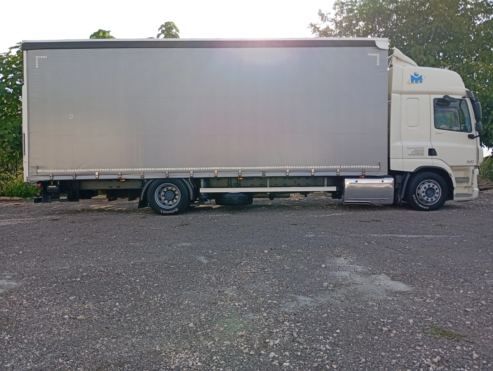 Daf CF Euro 6 , Д-8.15m., В-3m, падащ борд - изображение 2