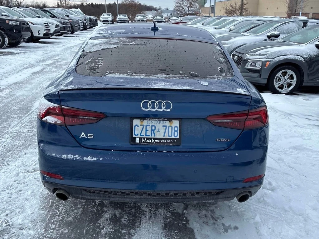 Audi A5 2019 Progressiv * CARFAX * БЕЗ ПЪРВОНАЧАЛНА ВНОСКА - изображение 5