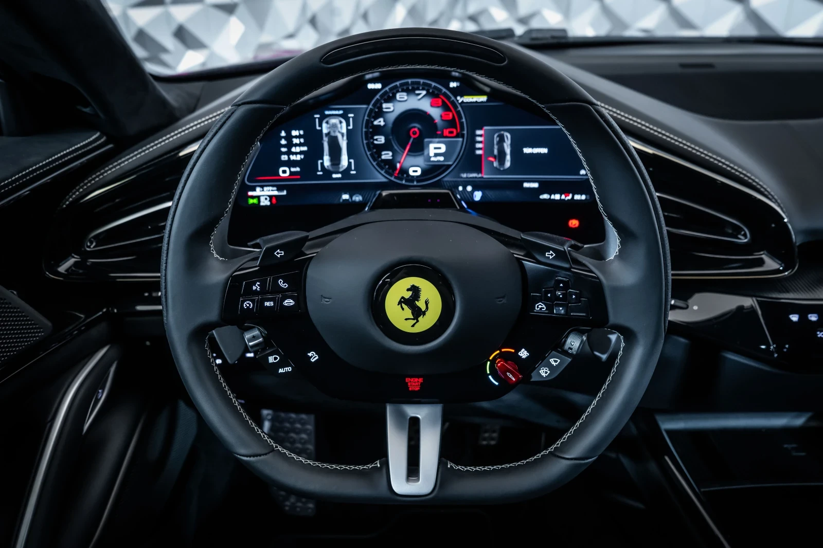 Ferrari Purosangue Rosso Mugello* Carbon* Full* ЛИЗИНГ , снимка 11 - Автомобили и джипове - 56005973