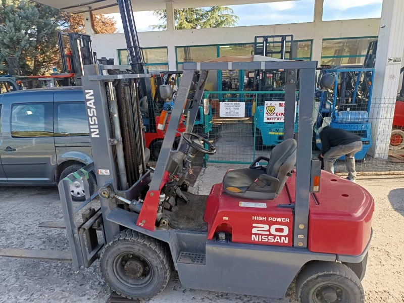 Мотокар Nissan  НОВ ВНОС , снимка 3 - Индустриална техника - 52174493