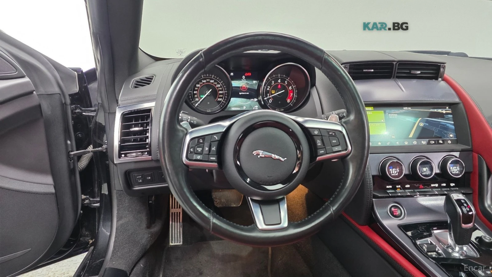 Jaguar F-Type P300 Coupe* КОЖА* ОБДУХВ* НАВИ* ПАНО, снимка 11 - Автомобили и джипове - 55248656