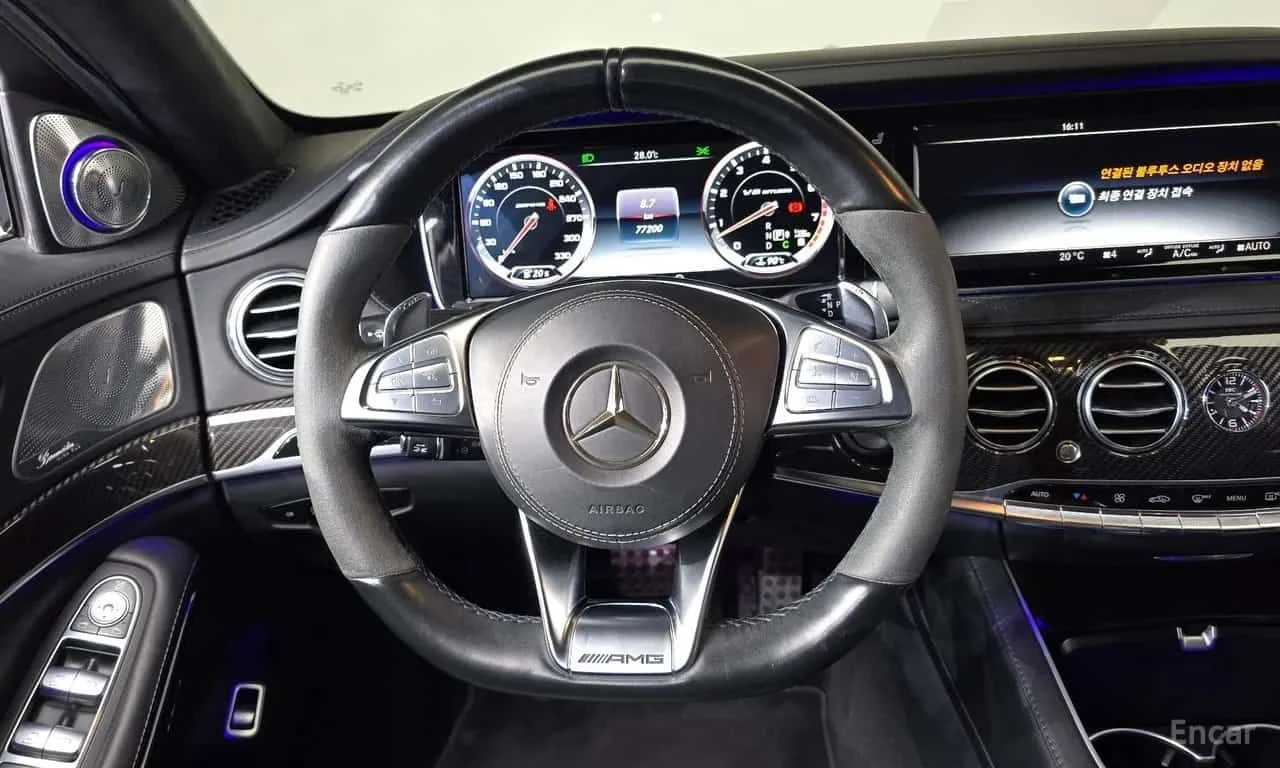 Mercedes-Benz S 63 AMG * 4MATIC * ОПЦИЯ ЗА ФИНАНСИРАНЕ, снимка 13 - Автомобили и джипове - 55619626