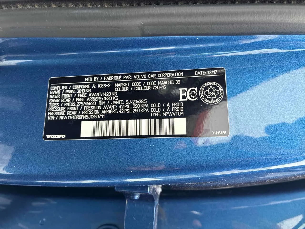 Volvo Xc90 * R Design * CARFAX * ЦЕНА ДО БГ, снимка 12 - Автомобили и джипове - 53894360