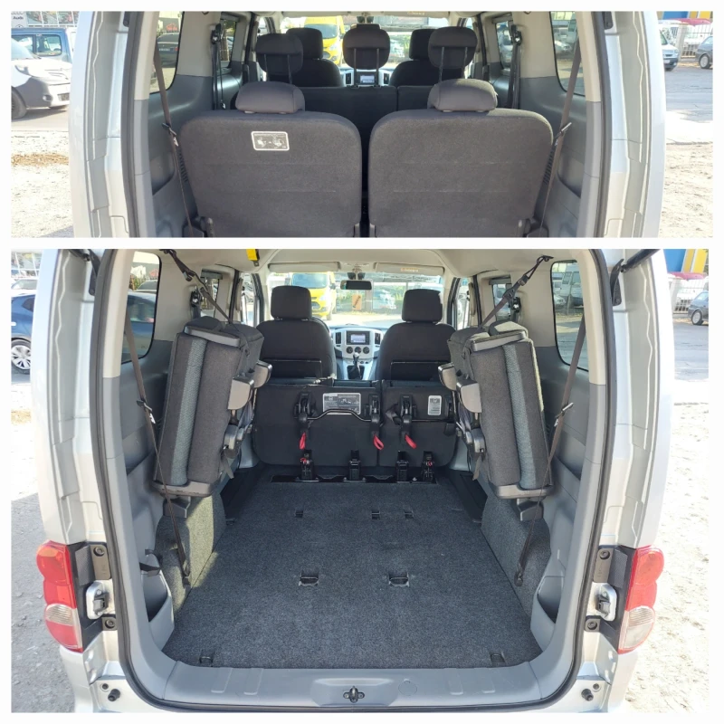 Nissan NV200 EVALIA 1.5DCI  6+ 1  Euro-6, снимка 10 - Бусове и автобуси - 47143783