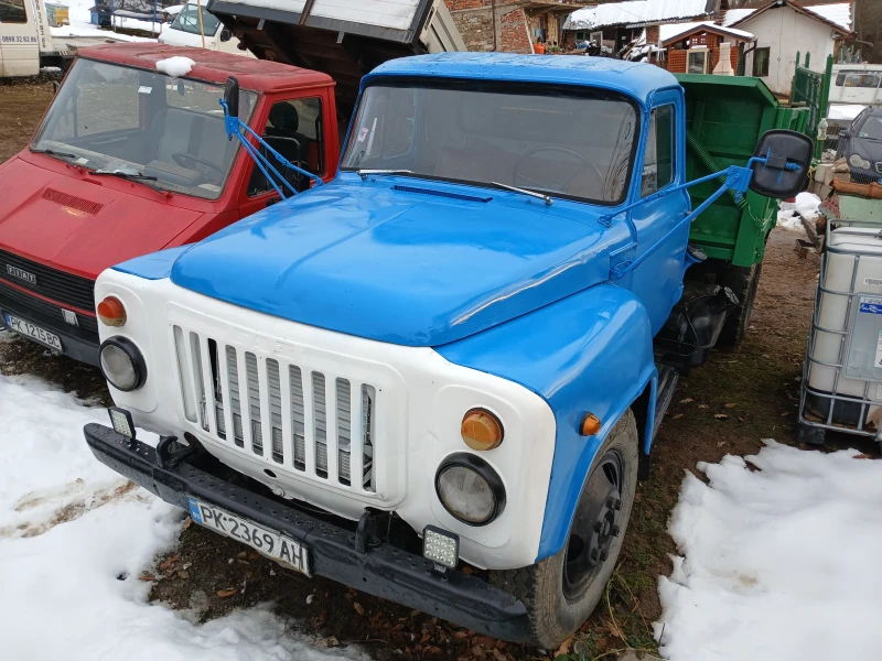 Gaz 53 Самосвал Перкинс с турбина, снимка 4 - Камиони - 48589588