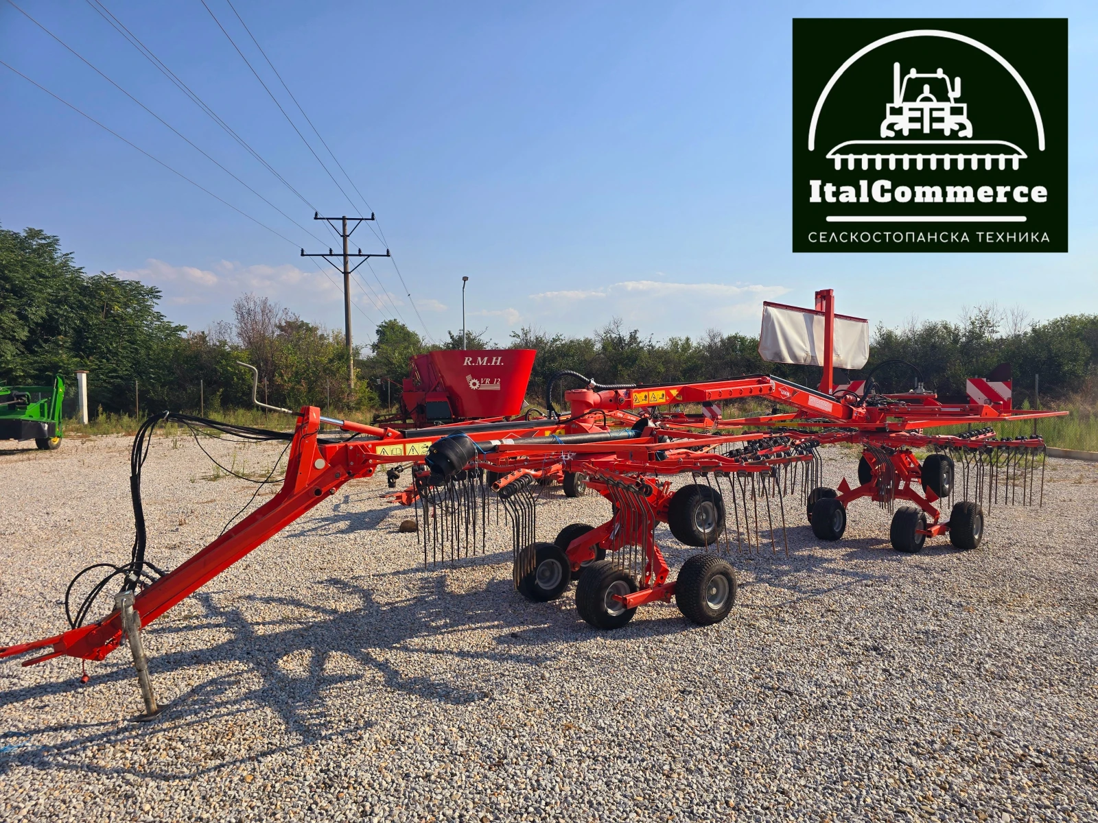 Сенообръщачка KUHN 6632, снимка 5 - Селскостопанска техника - 55606185