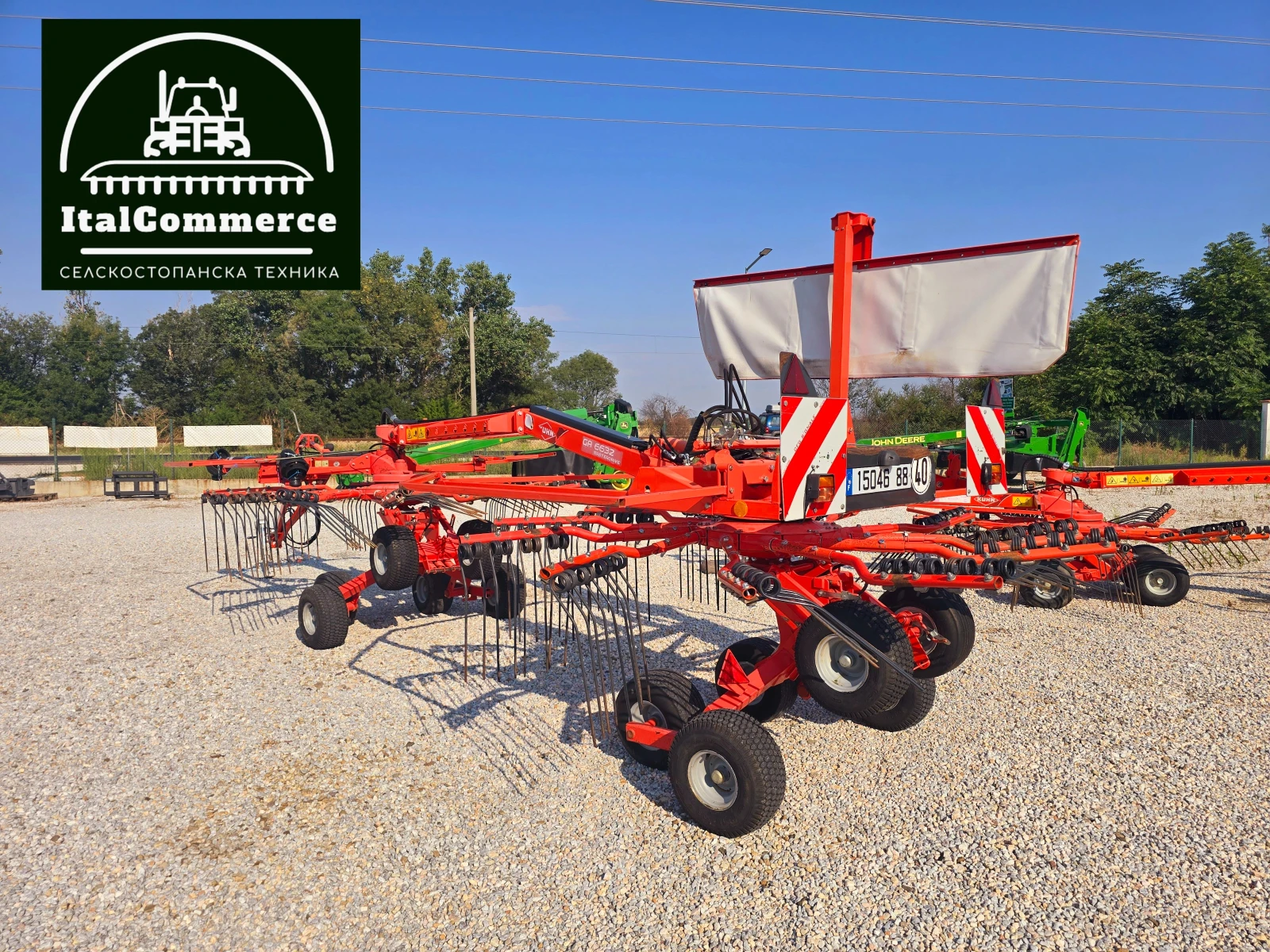 Сенообръщачка KUHN 6632, снимка 9 - Селскостопанска техника - 55606185
