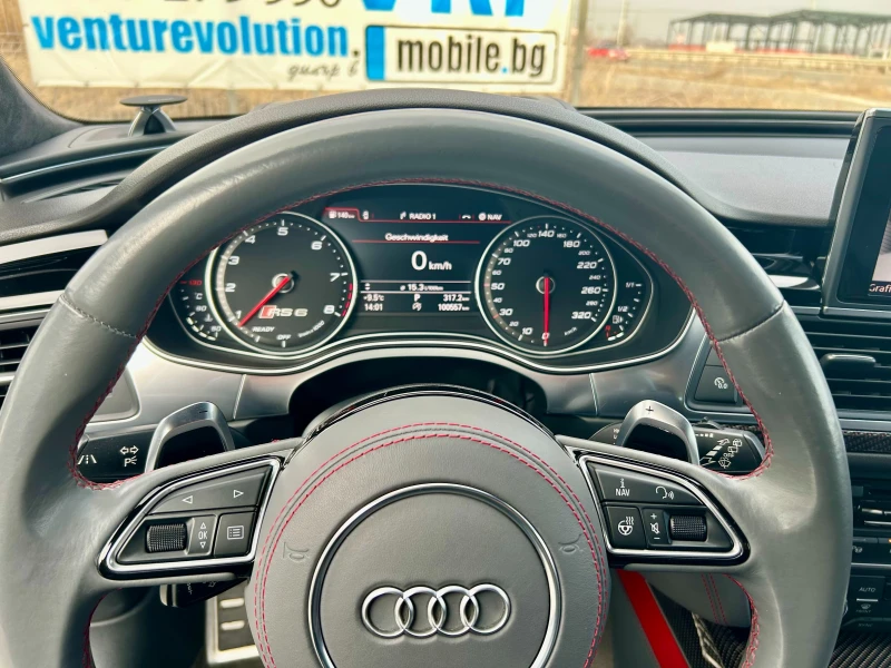 Audi Rs6 Performance* Ceramic* HUD* Exclusive* B&O, снимка 16 - Автомобили и джипове - 48893629