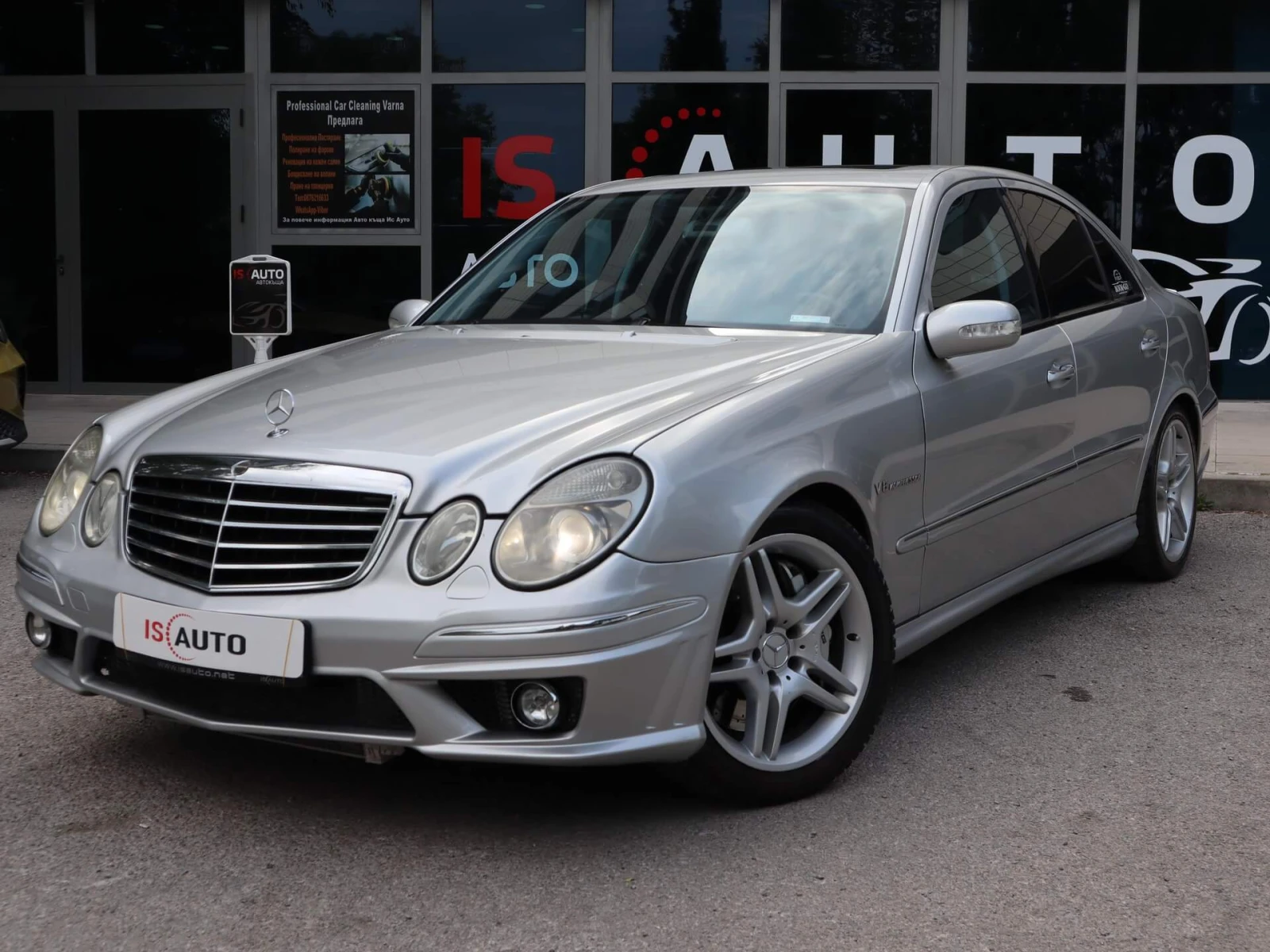 Mercedes-Benz E 55 AMG Harman Kardon/Memory/Navi/BiXenon | Mobile.bg   1
