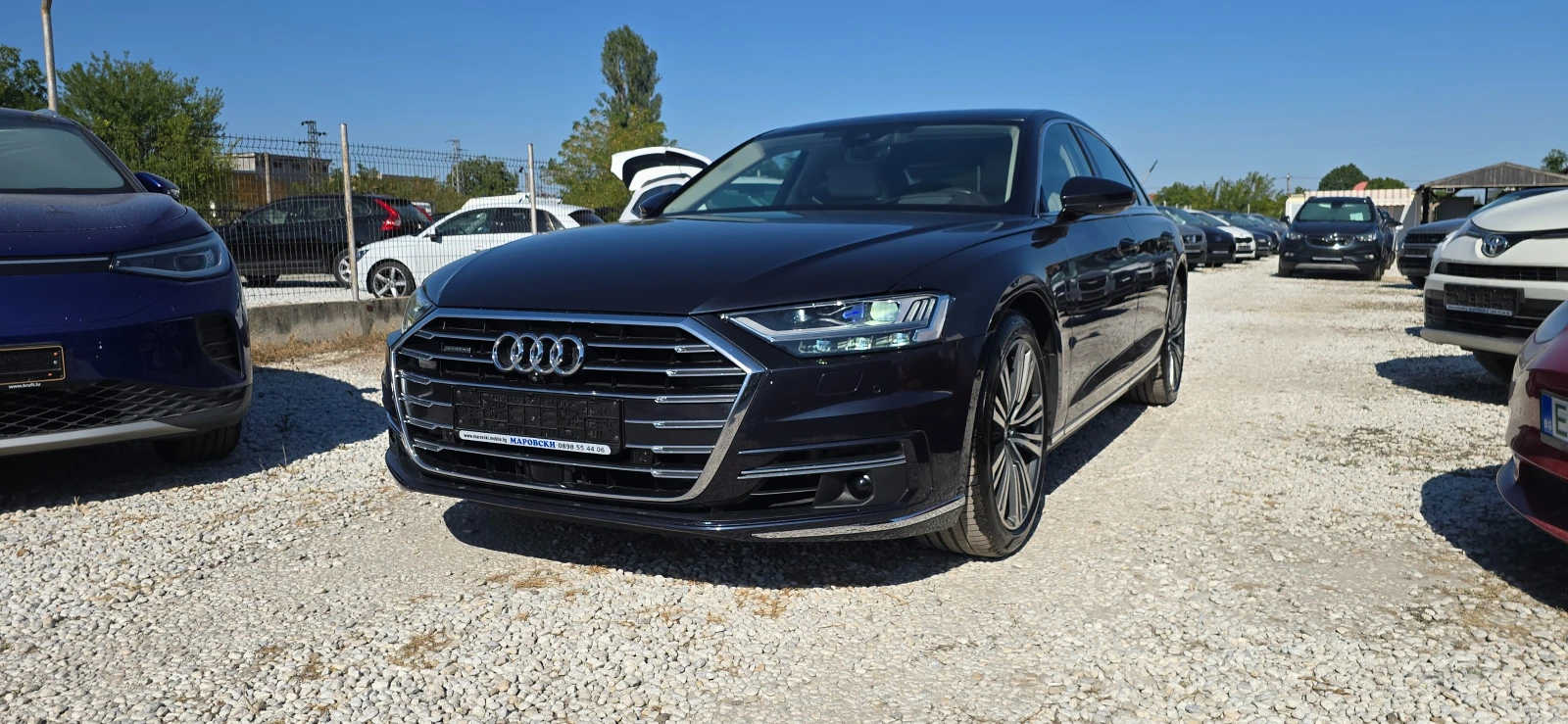 Audi A8 50TDI LAZER/OLED/360 /HEAD UP/ПЕЧКА, снимка 3 - Автомобили и джипове - 55479583