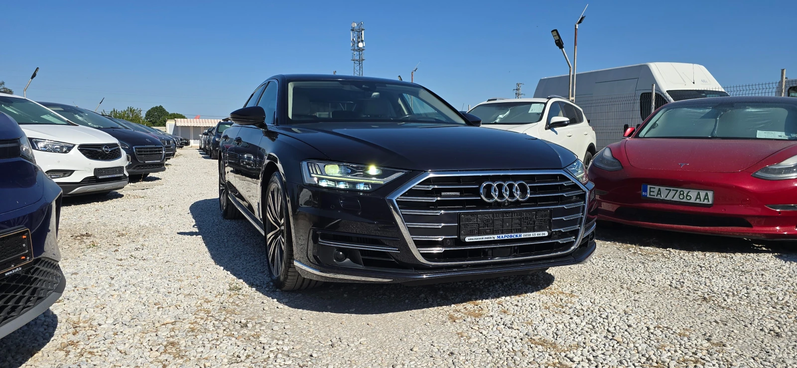 Audi A8 5.0TDI LAZER/OLED/360 /HEAD UP/ПЕЧКА