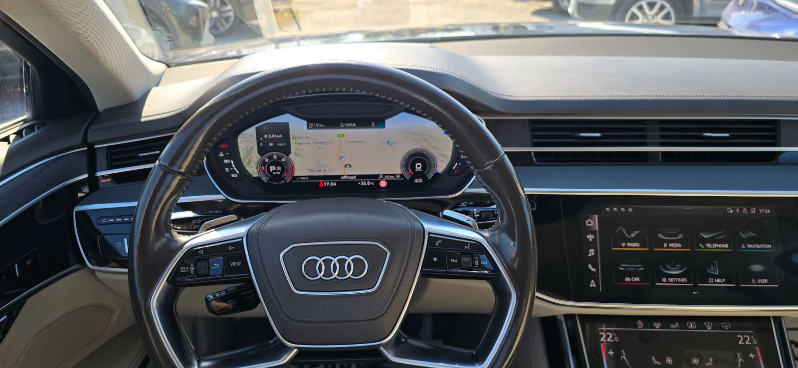 Audi A8 50TDI LAZER/OLED/360 /HEAD UP/ПЕЧКА, снимка 7 - Автомобили и джипове - 55479583