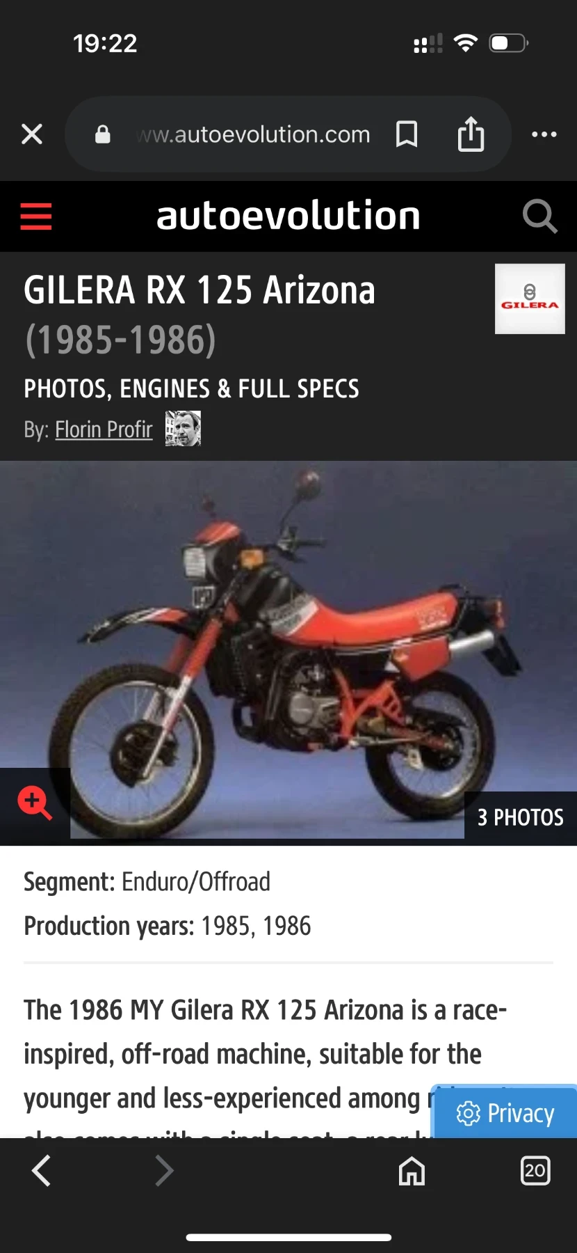 Gilera Rx 125 ARIZONA | Mobile.bg   17