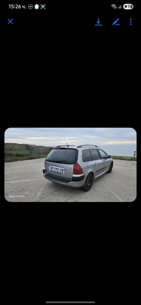 Peugeot 307 1.6 hdi, снимка 7