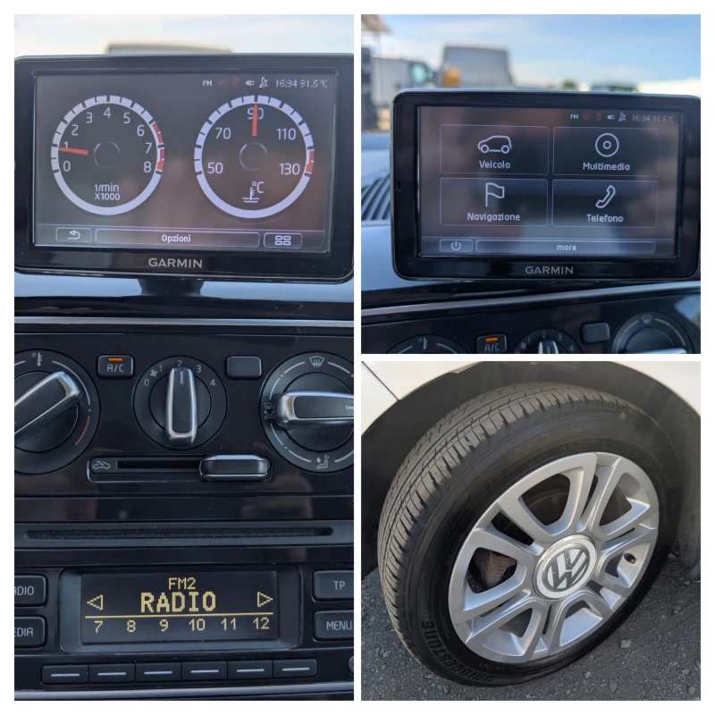 VW Up 1.0i* Нави Garmin* като нова, снимка 16 - Автомобили и джипове - 51537579