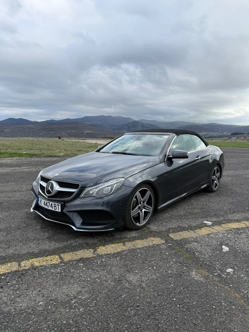 Mercedes-Benz E 350 КАБРИО* ROLEX* 360CAM* ОБДУХВАНЕ* AMG* , снимка 2 - Автомобили и джипове - 52617438