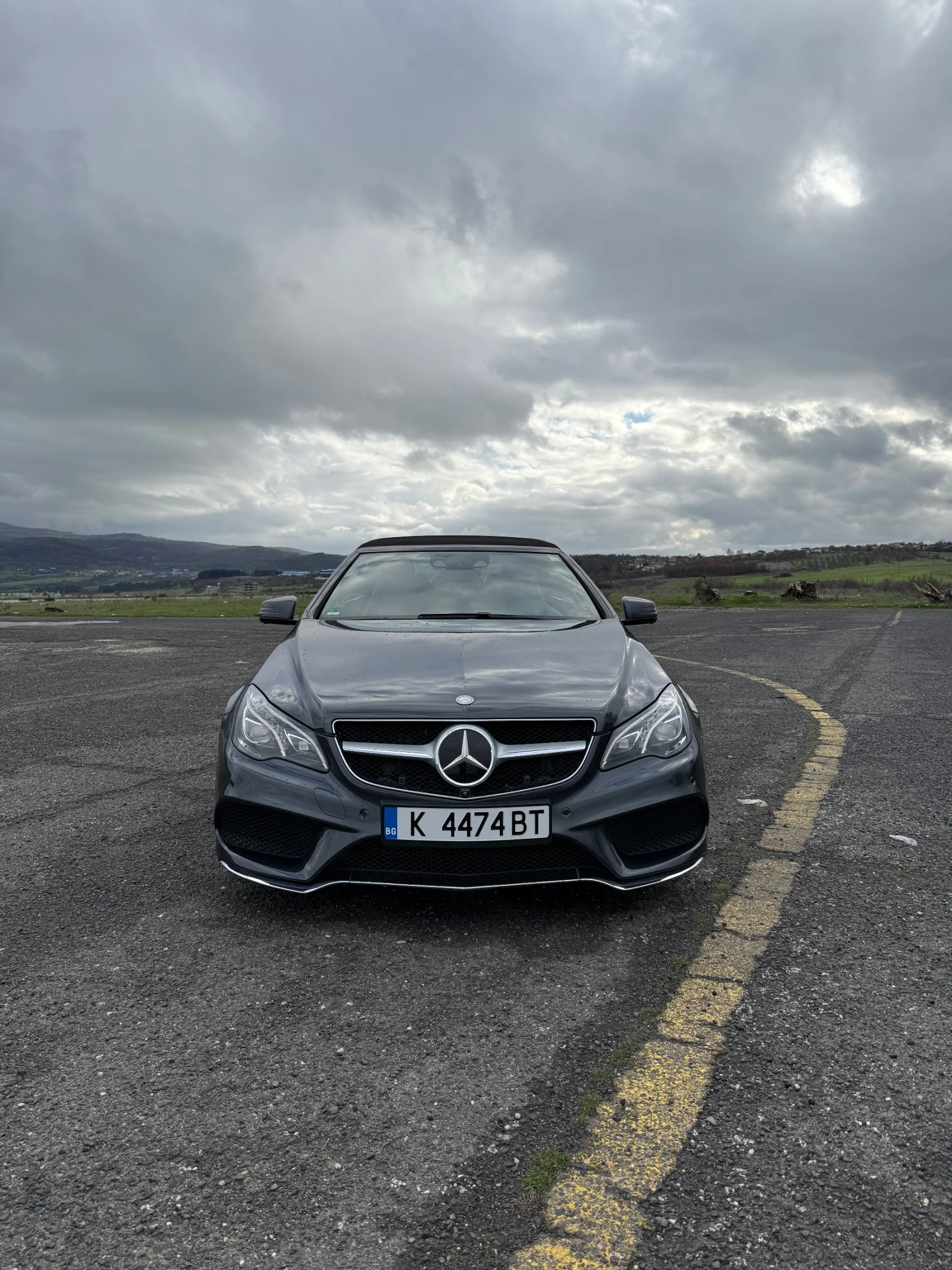 Mercedes-Benz E 350 КАБРИО* ROLEX* 360CAM* ОБДУХВАНЕ* AMG* , снимка 1