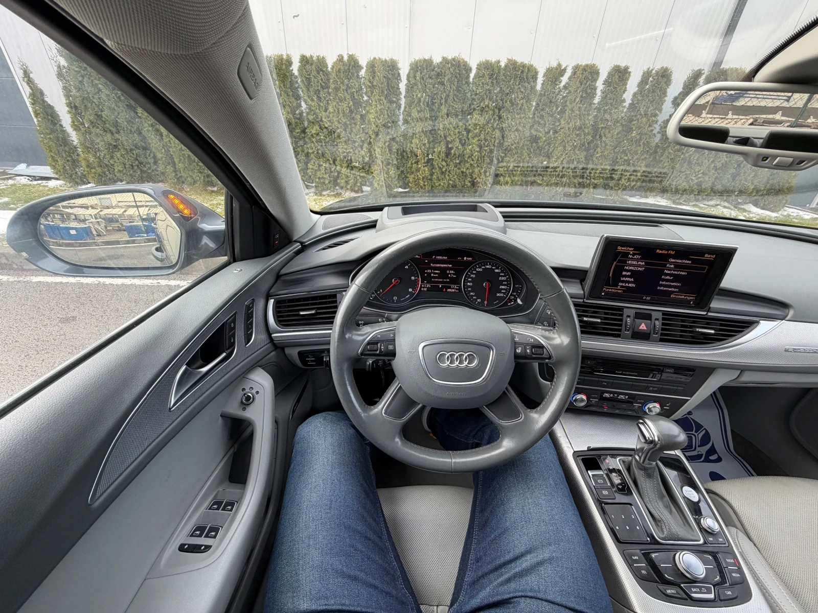 Audi A6 3.0tdi Вакум* HeadUp* Обдухване* ACC* Камера* Bose - изображение 8