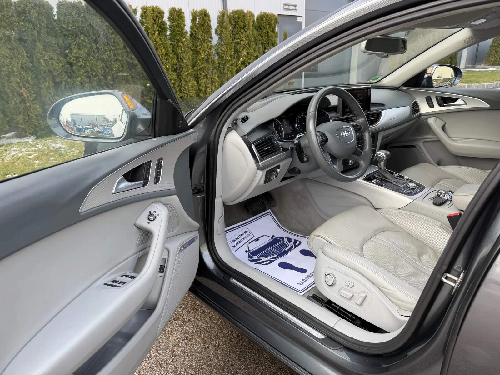 Audi A6 3.0tdi Вакум* HeadUp* Обдухване* ACC* Камера* Bose - изображение 7