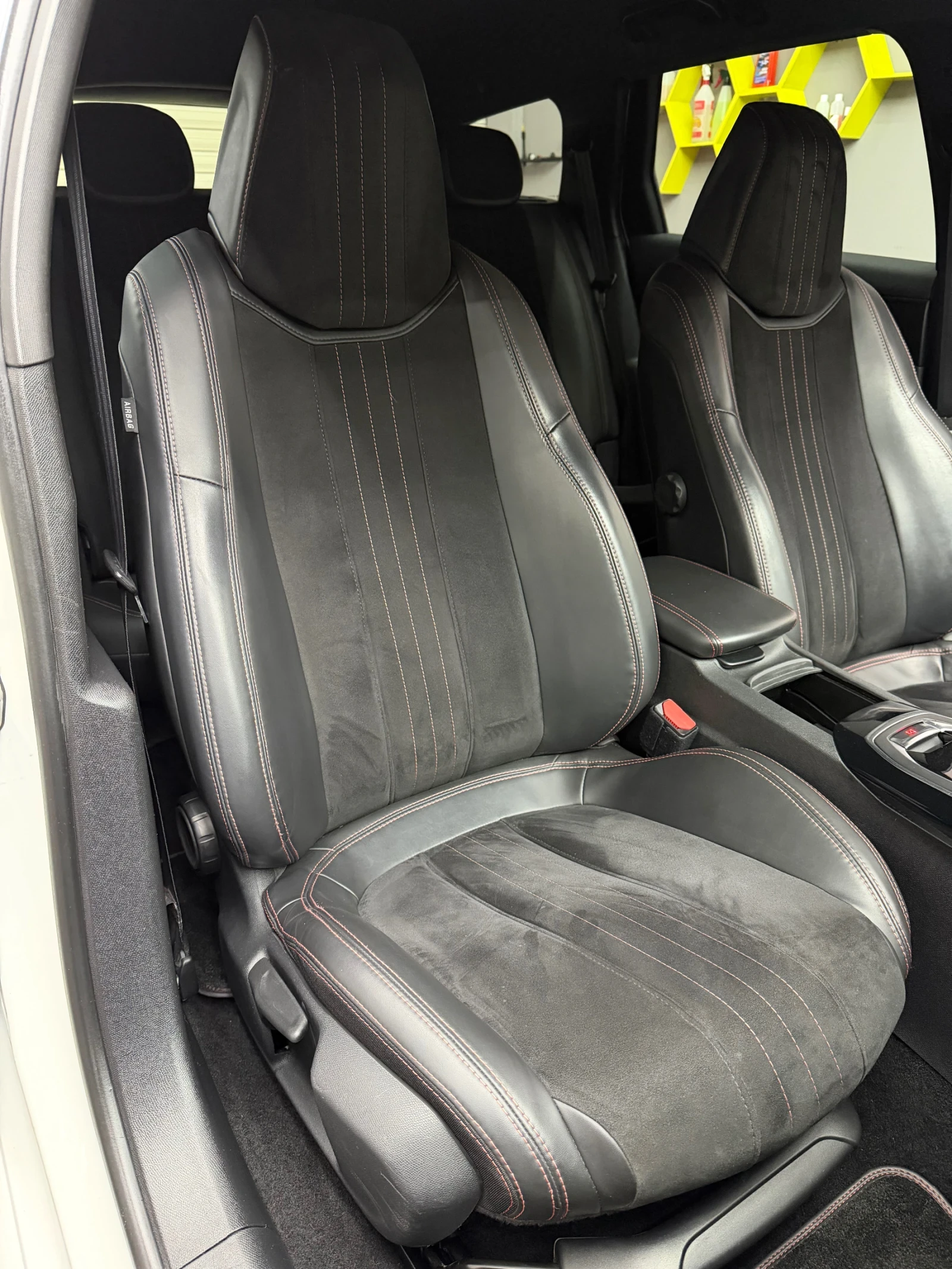 Peugeot 308 GT-Line, бяла перла, 2.0hdi автоматик, серв.ист., снимка 10 - Автомобили и джипове - 53743336