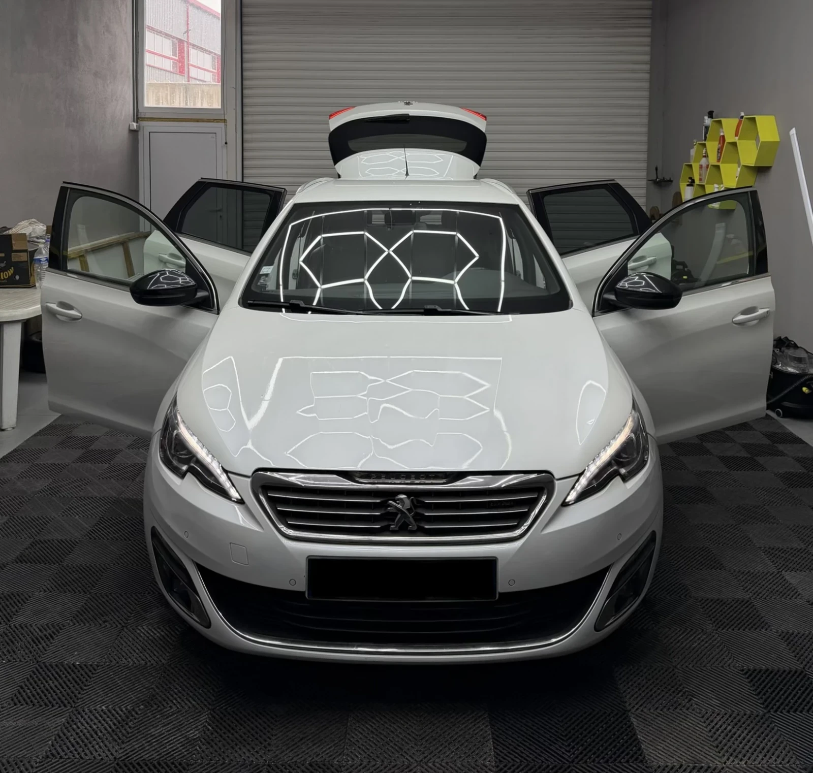 Peugeot 308 GT-Line, бяла перла, 2.0hdi автоматик, серв.ист.