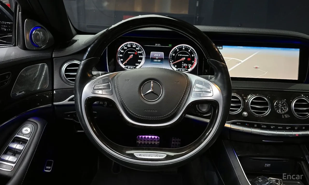 Mercedes-Benz S 63 AMG BURMESTER 3D| DISTRO| ОБДУХВАНЕ| AMG EXHAUST| 360, снимка 11 - Автомобили и джипове - 55215223