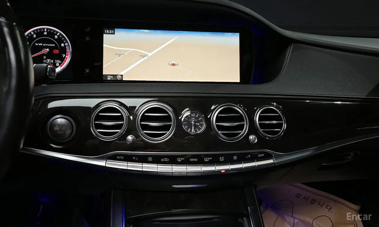 Mercedes-Benz S 63 AMG BURMESTER 3D| DISTRO| ОБДУХВАНЕ| AMG EXHAUST| 360, снимка 14 - Автомобили и джипове - 55215223