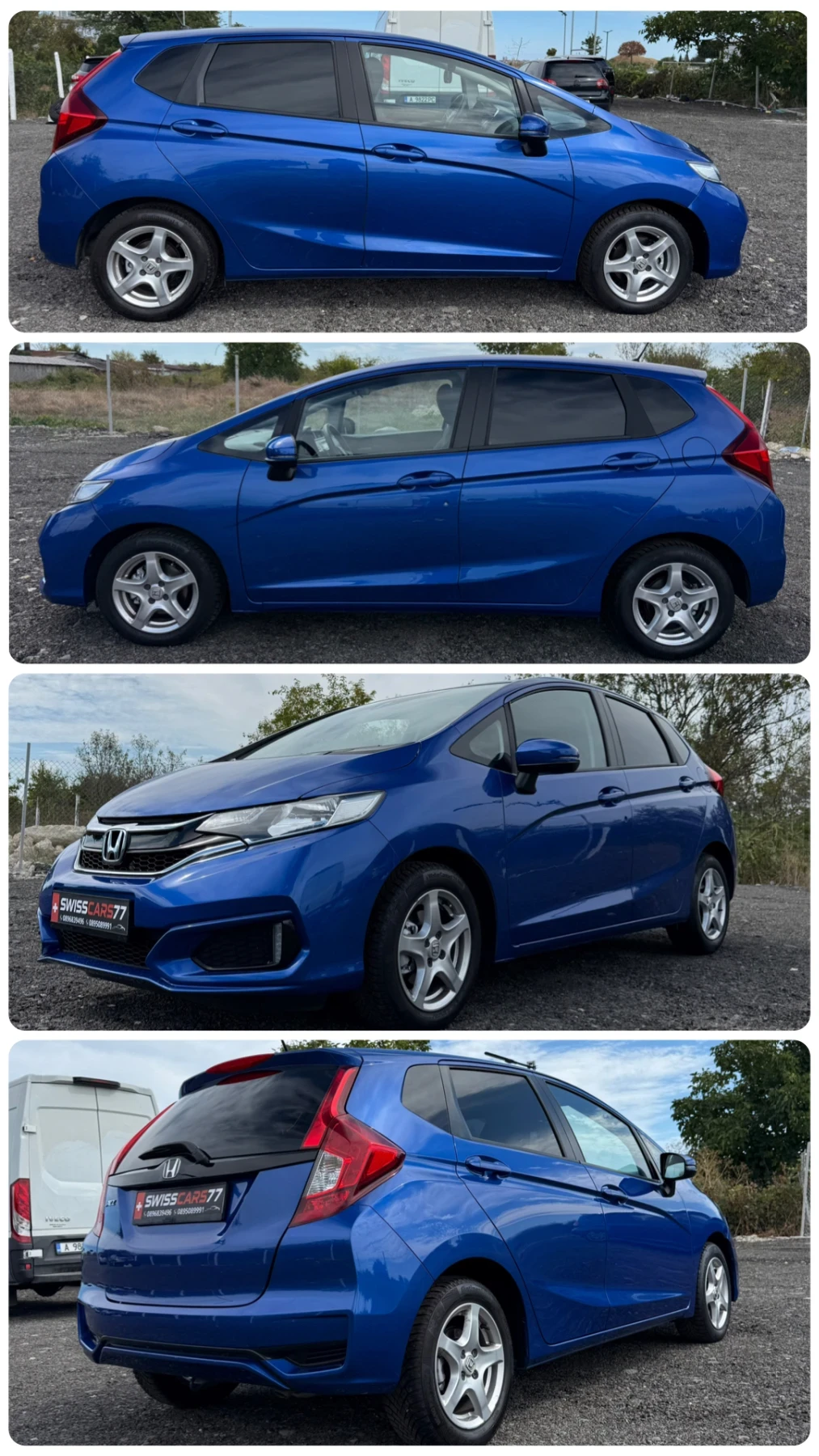 Honda Jazz 1.3i-VTEC Швейцария Автоматик 100% Реален Видео, снимка 7 - Автомобили и джипове - 56140004