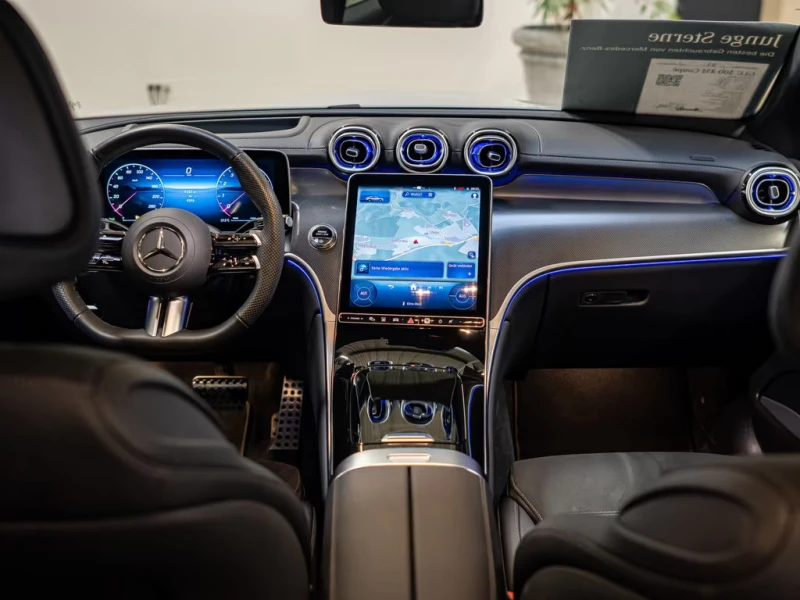 Mercedes-Benz GLC 300 COUPE/258HP/AMG/360/PANO/NIGHT/898v, снимка 9 - Автомобили и джипове - 53341900