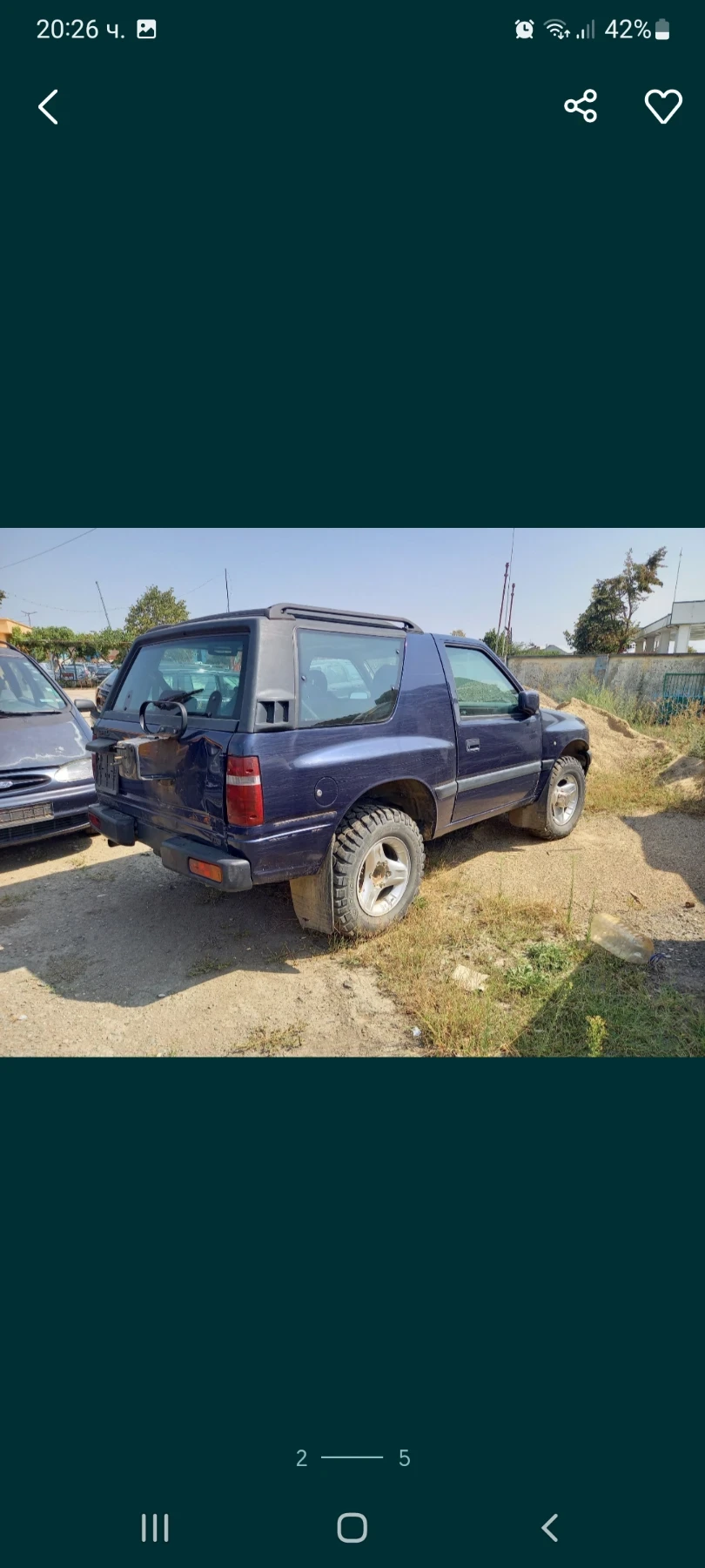 Opel Frontera 2.5tds - изображение 2