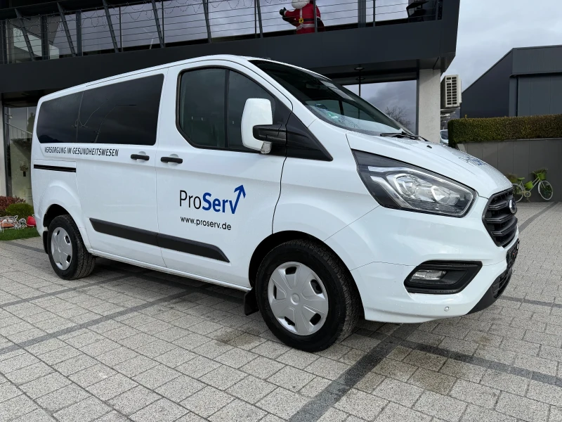 Ford Transit Custom 2.0TDCI 9-местен 2хКлима Euro 6, снимка 2 - Бусове и автобуси - 52571678