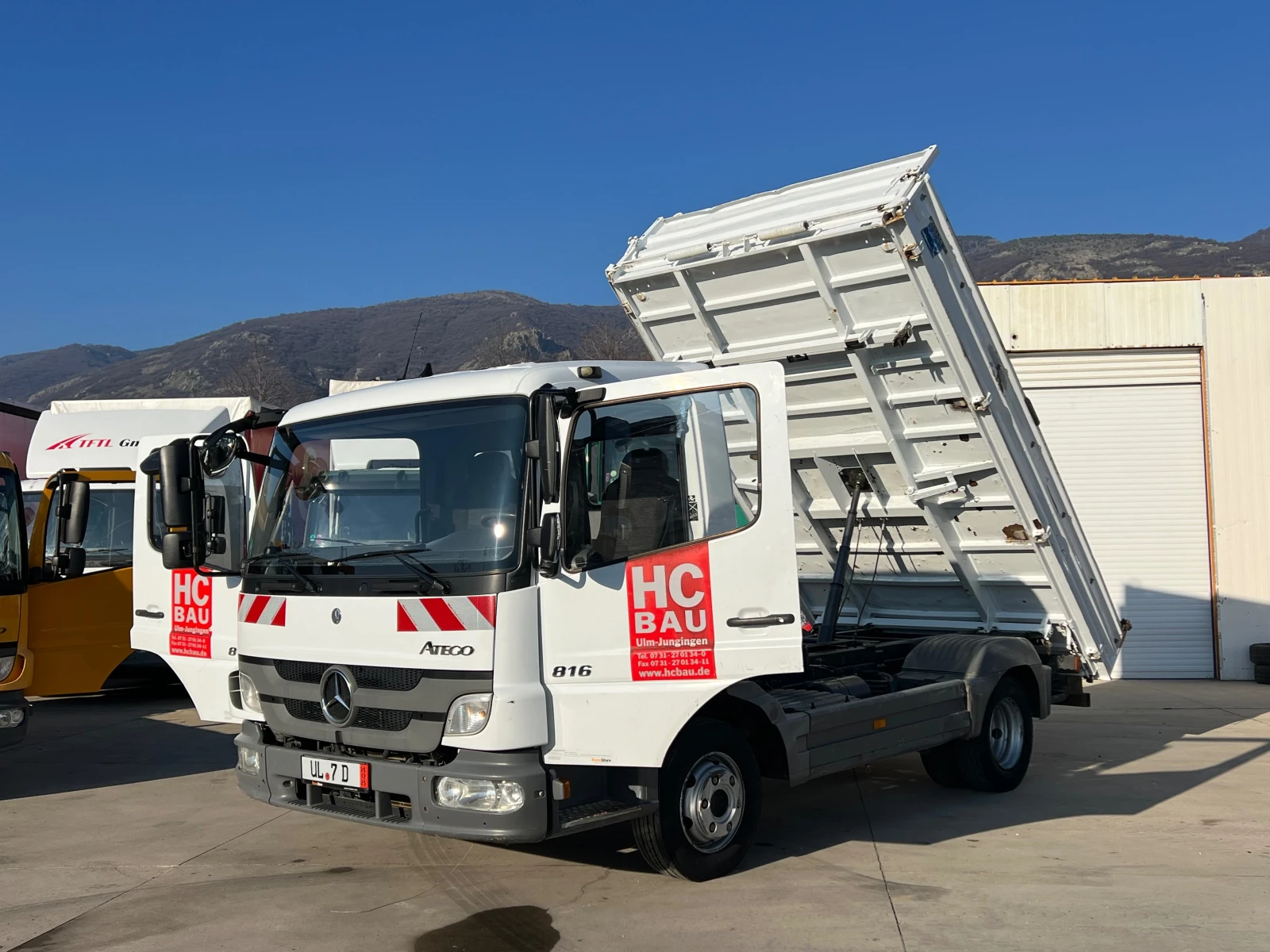 Mercedes-Benz Atego 816 САМОСВАЛ , 2012 г , EURO 5 , 201.000 км , НОВ, снимка 1