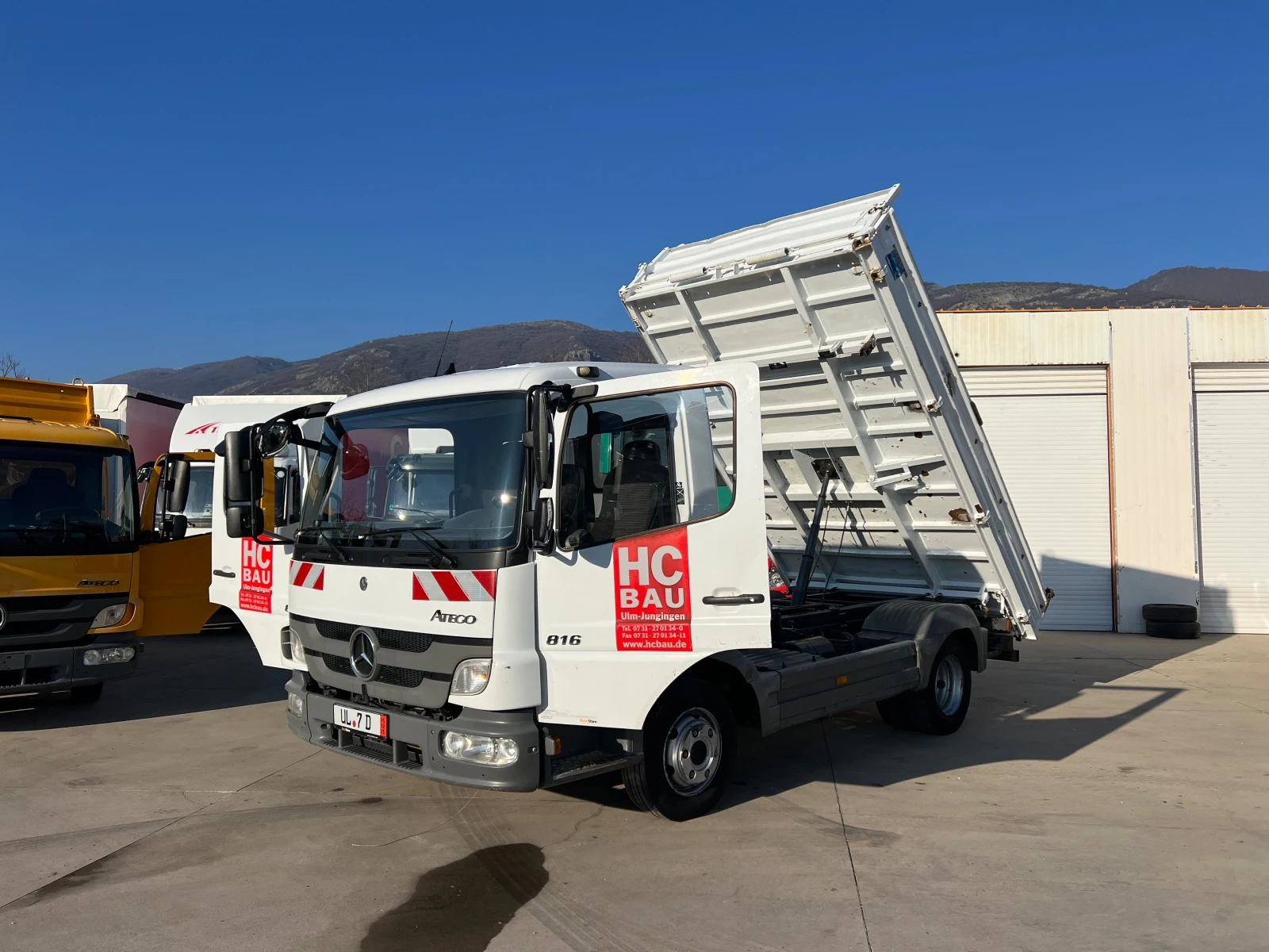 Mercedes-Benz Atego 816 САМОСВАЛ , 2012 г , EURO 5 , 201.000 км , НОВ - изображение 2