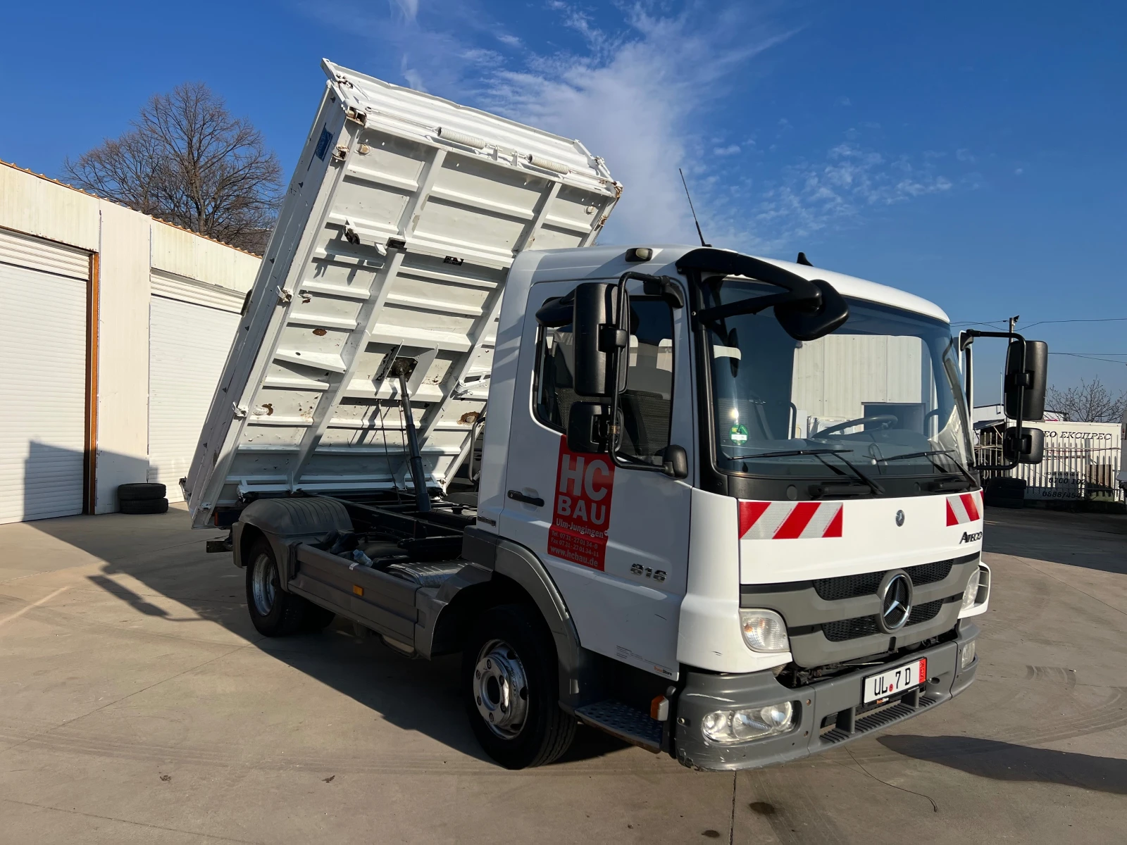 Mercedes-Benz Atego 816 САМОСВАЛ , 2012 г , EURO 5 , 201.000 км , НОВ - изображение 4