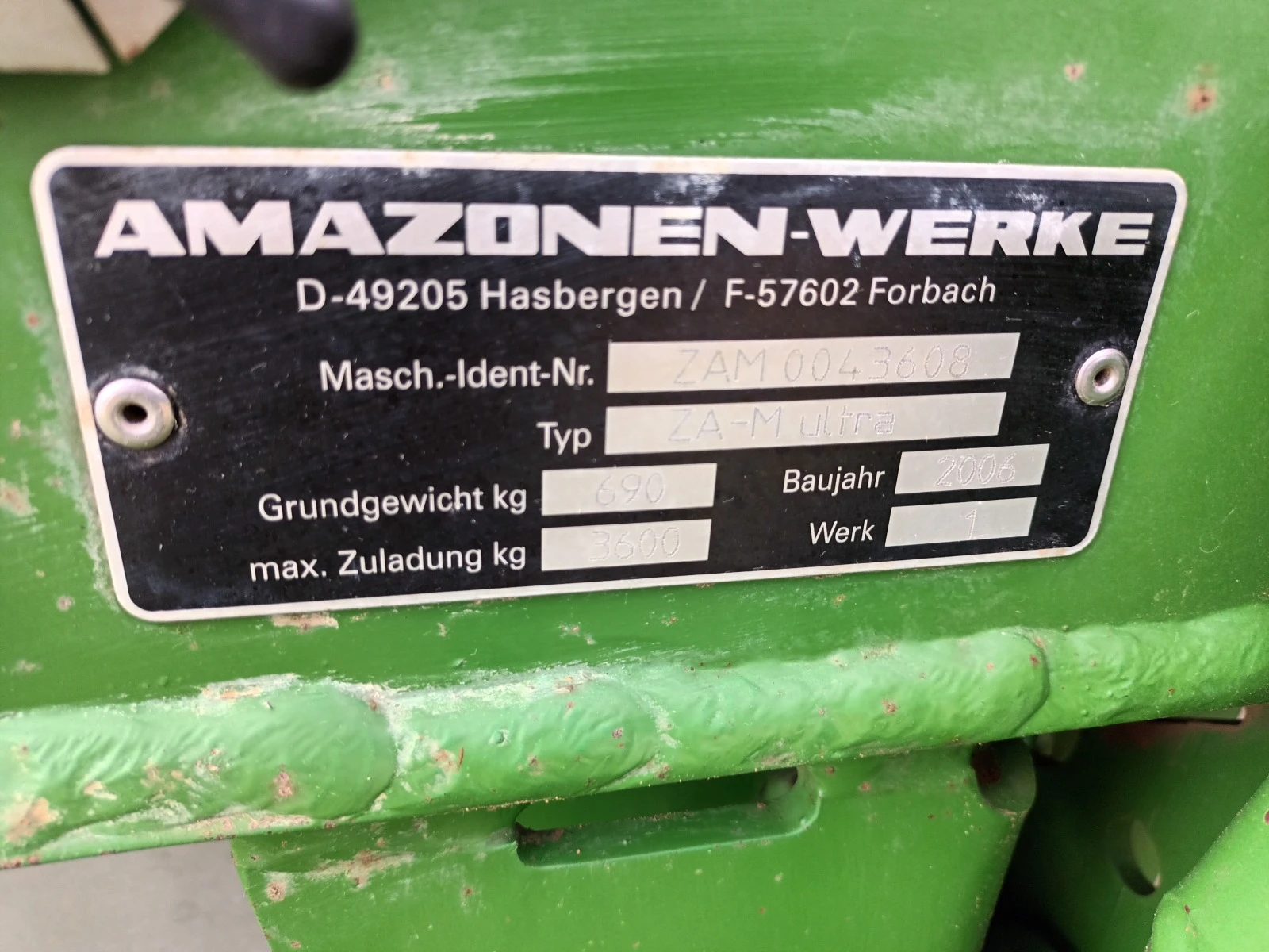  Amazone ZAM - M 3000 | Mobile.bg   13