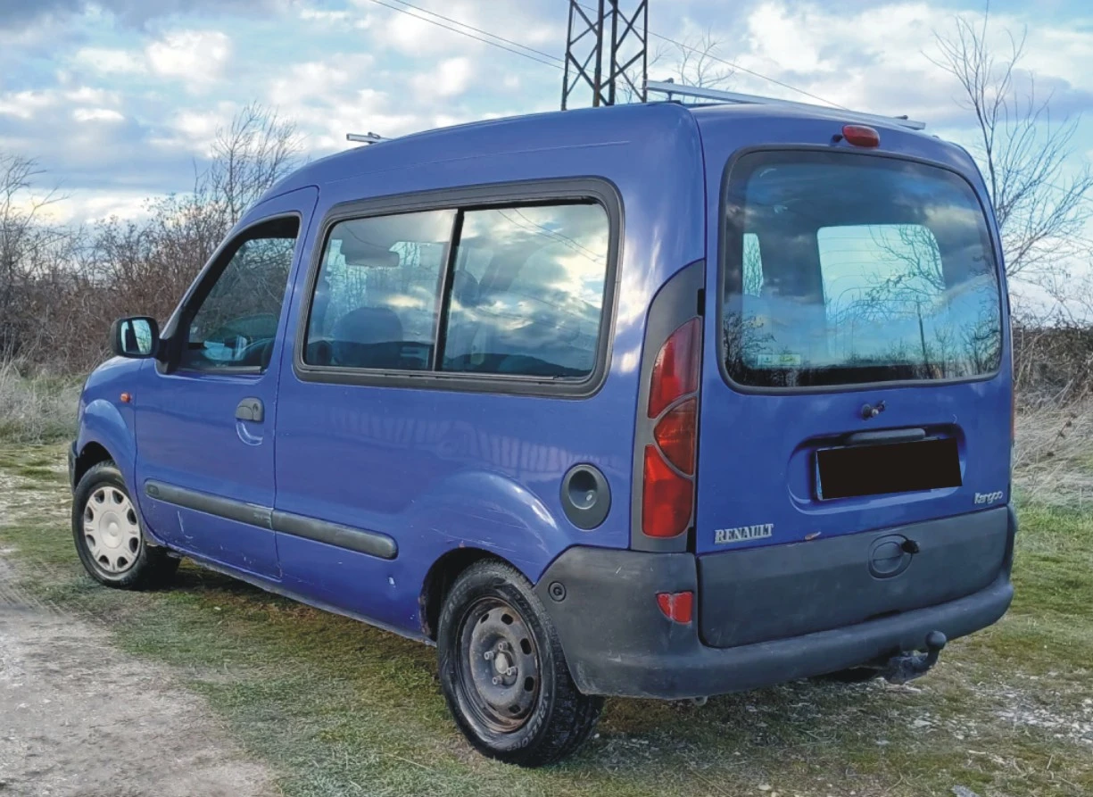 ЧАСТИ Рено КАНГО пикап 1997 2007г. Renault Kangoo  първо поколение тип X76  бензин 1400куб, снимка 2 - Части - 53754535