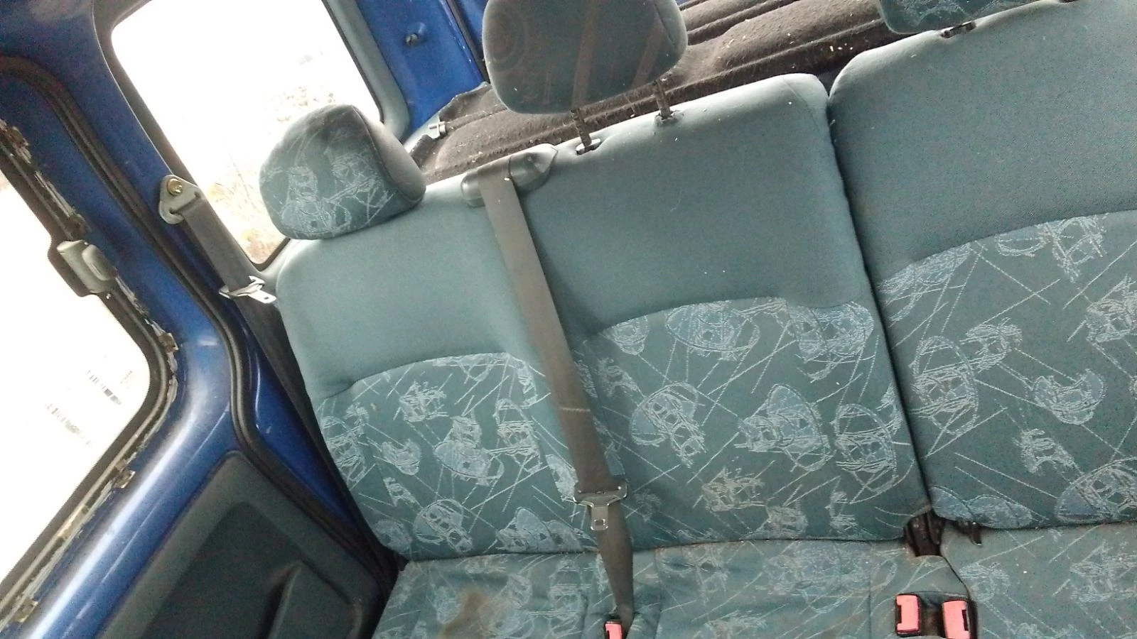 ЧАСТИ Рено КАНГО пикап 1997 2007г. Renault Kangoo  първо поколение тип X76  бензин 1400куб, снимка 7 - Части - 53754535