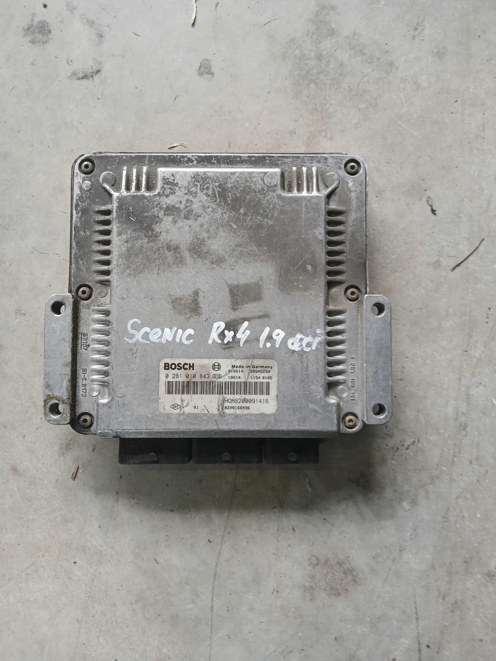 0 281 010 843 Компютър Renault Scenic RX4